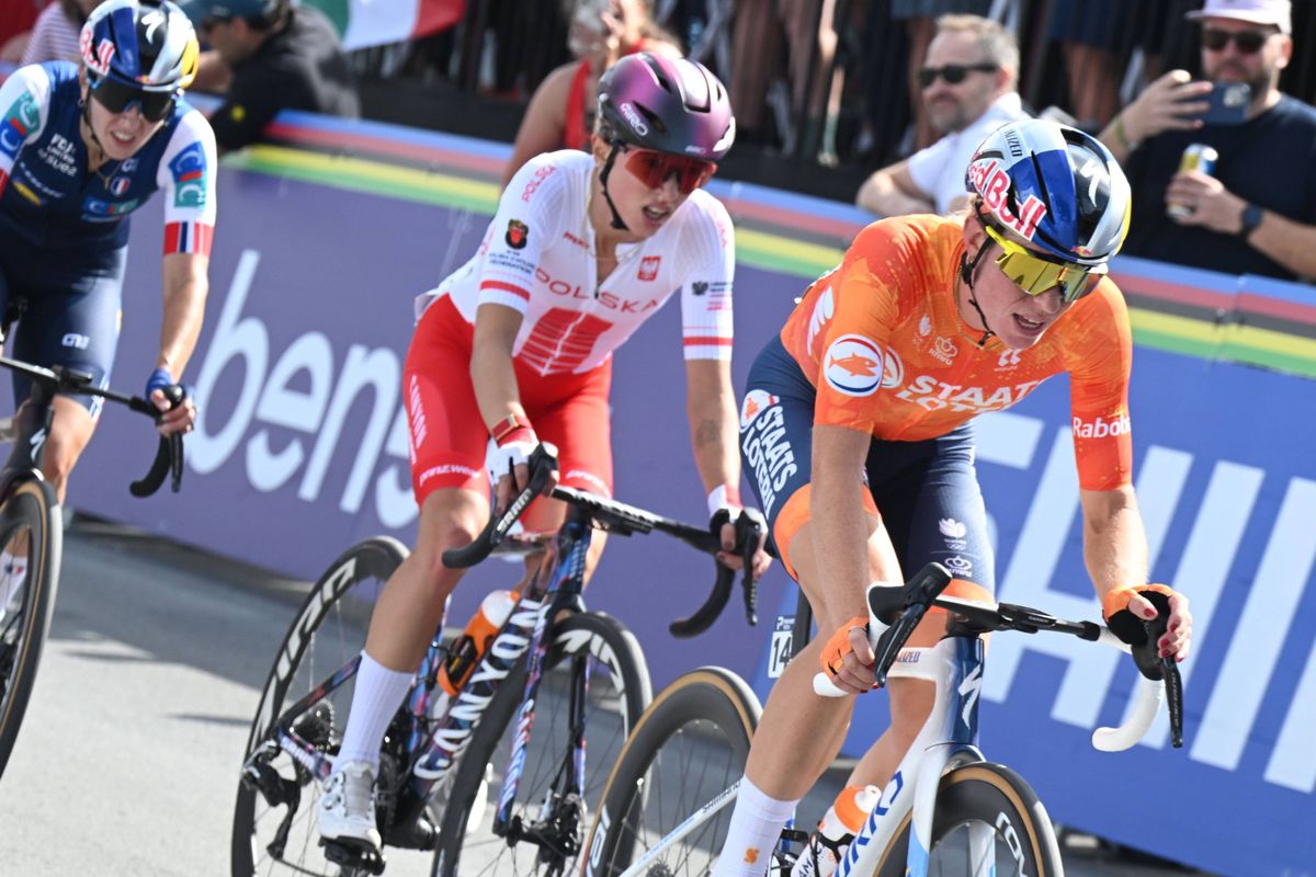 LIVE 2026 European Cycling Championships elite women | Dutch train controls a small break for Vollering