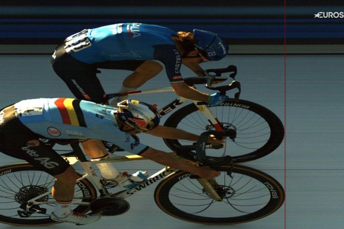 Ciccone casts doubt on European Championship photo finish with Remco Evenepoel: 'I'm asking for something very simple'