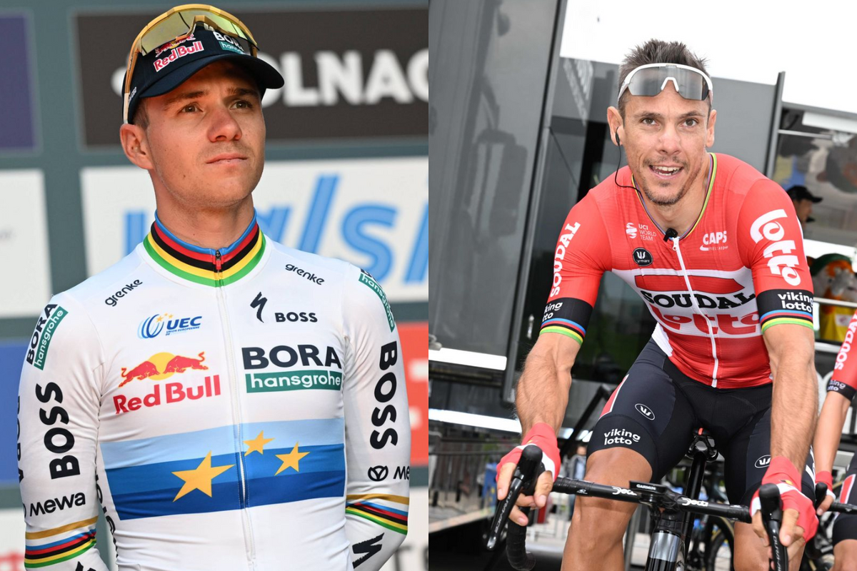 With help from Evenepoel, Philippe Gilbert’s son hopes to turn pro: 'A really beautiful story.'