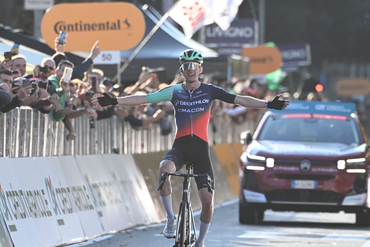 In the style of Tadej Pogačar, record breaking Paul Seixas wins the 2026 Tour of Lombardy