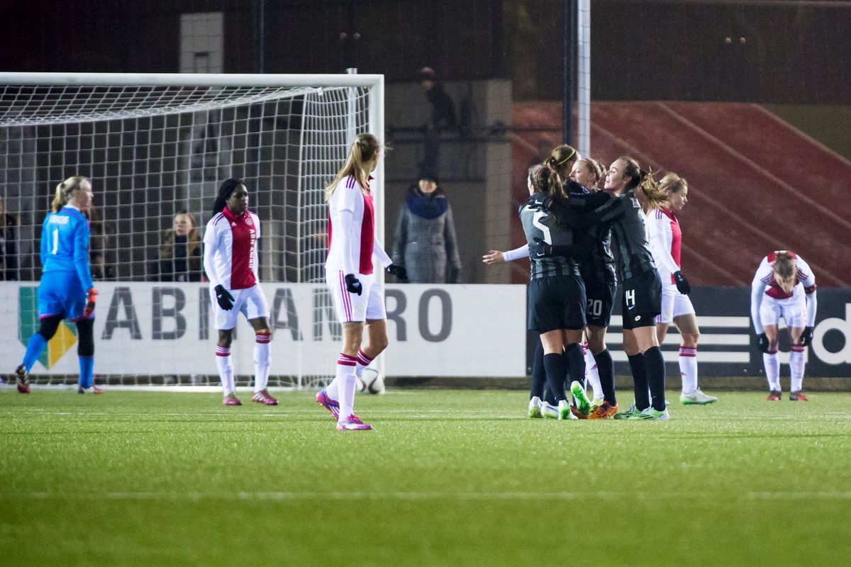 Ajax Vrouwen staan voor loodzware opgave om zich te plaatsen voor Champions League