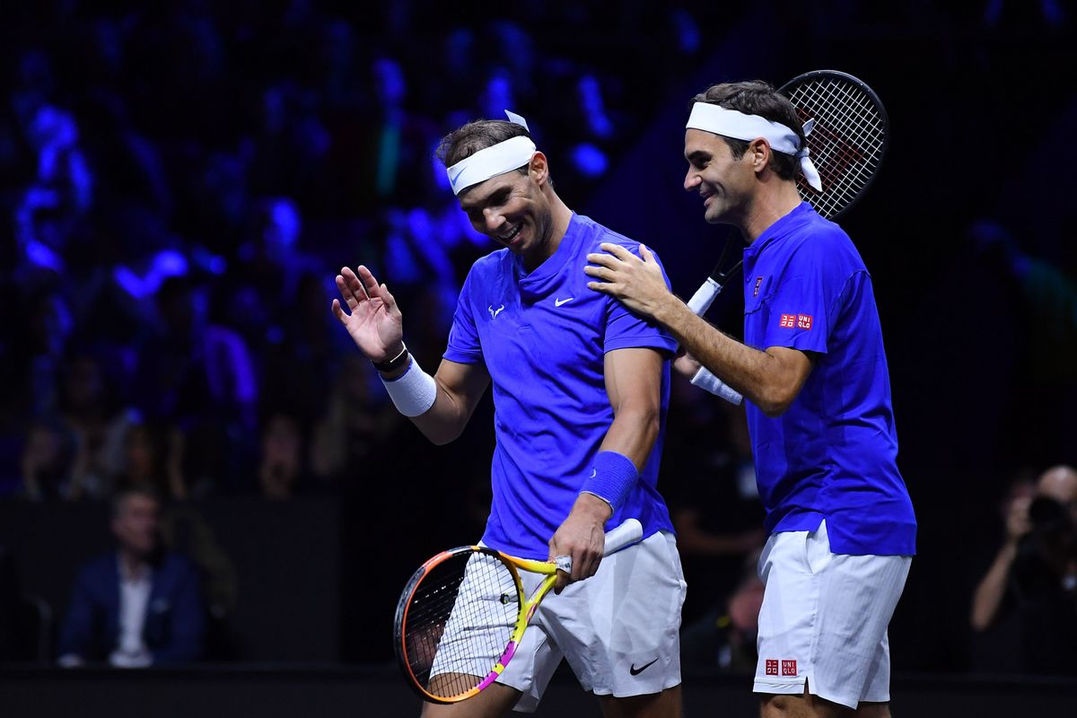 🎥 [Video] Federer en Nadal beleven hilarische hereniging: 'Je was een beetje arrogant'