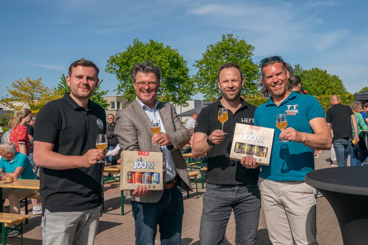 Meesterlijke Brouwers, Brouwerij HEFT en TT Festival lanceren TT-Jubileumbier