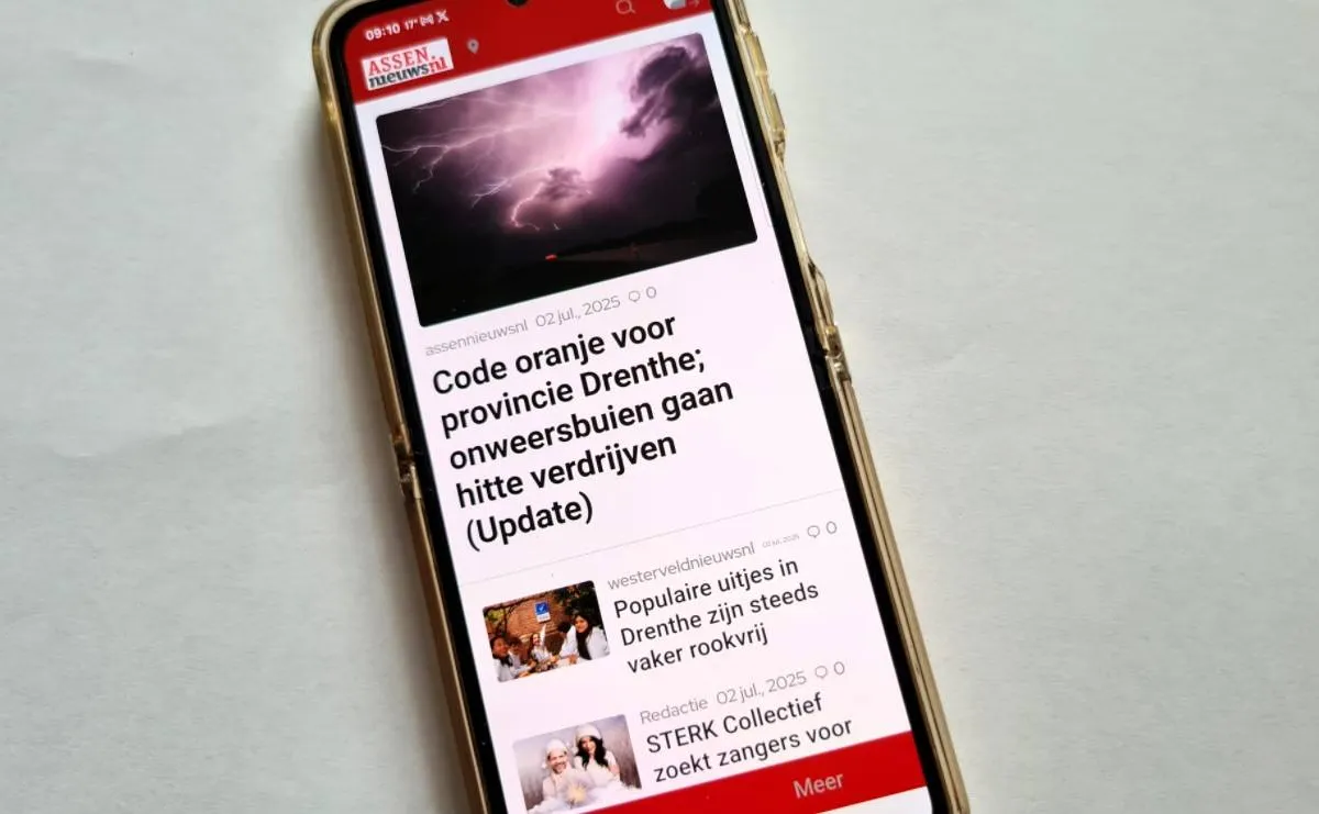 Assen Nieuws nu ook te volgen via gratis app