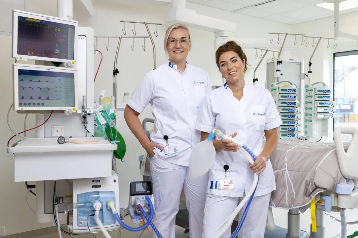 Experts in beademing: Treant is twee Ventilation Practitioners rijker