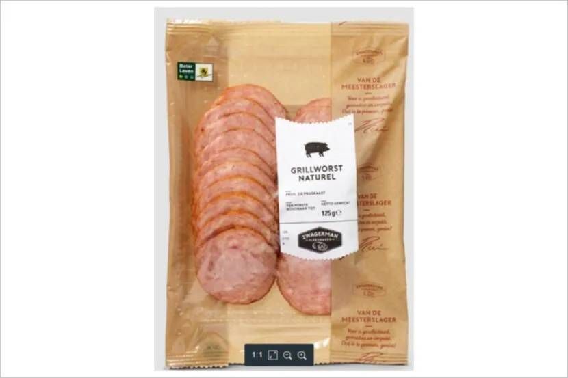 Allergenenwaarschuwing voor Lidl Grillworst