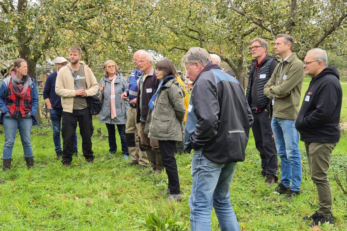 Jelle Zoetendal trapt af bij de Fruitboominspiratiemiddag