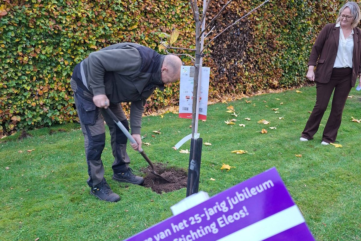 Jubileumbomen geplant ter ere van 25 jaar Eleos
