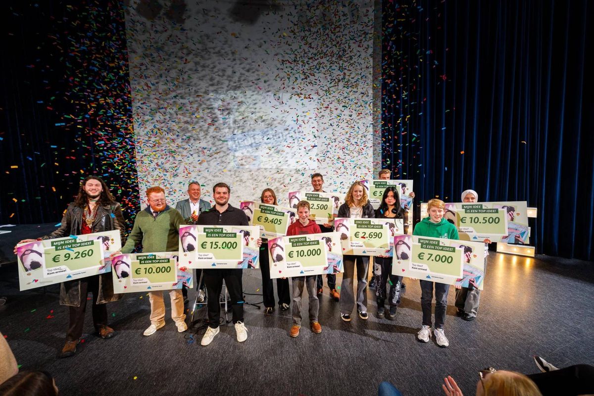 Dertien ideeën krijgen geld van Top idee? Kom ermee!