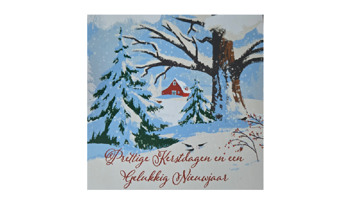 Drenten ontvangen meeste kerstkaarten