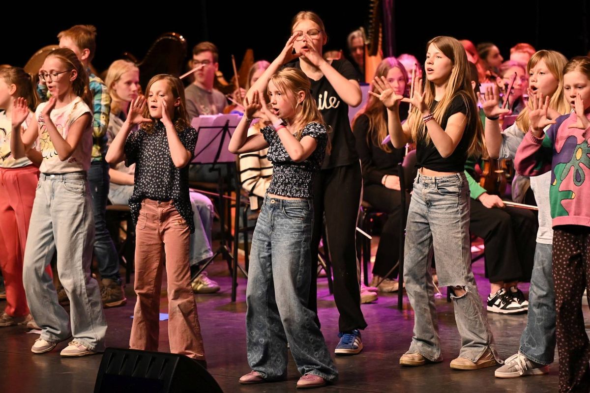 Symfonica in D: Groot orkest en koor voor muzikale jeugd in Drenthe