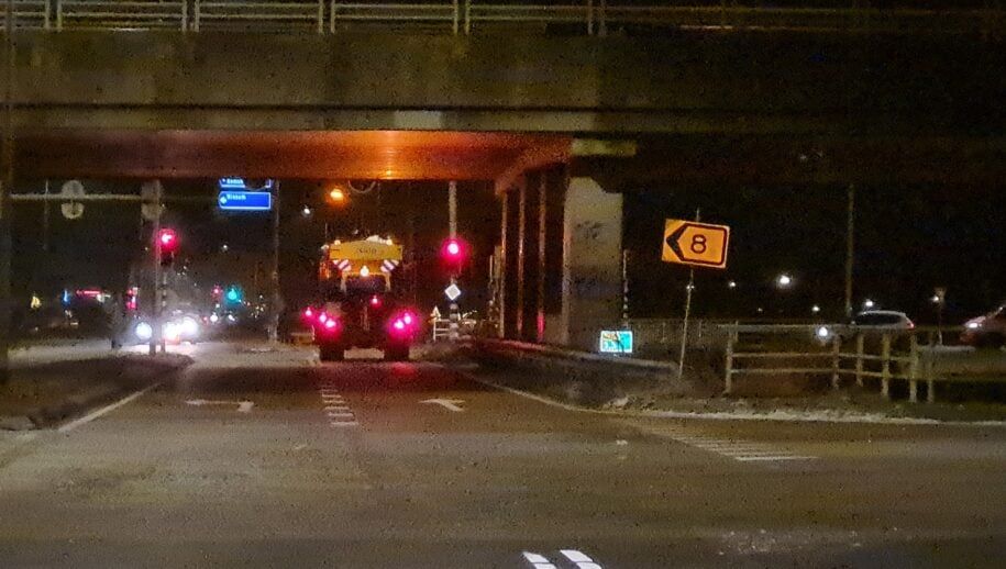 Extra waarschuwing: code oranje om gladheid door ijzel voor Drenthe