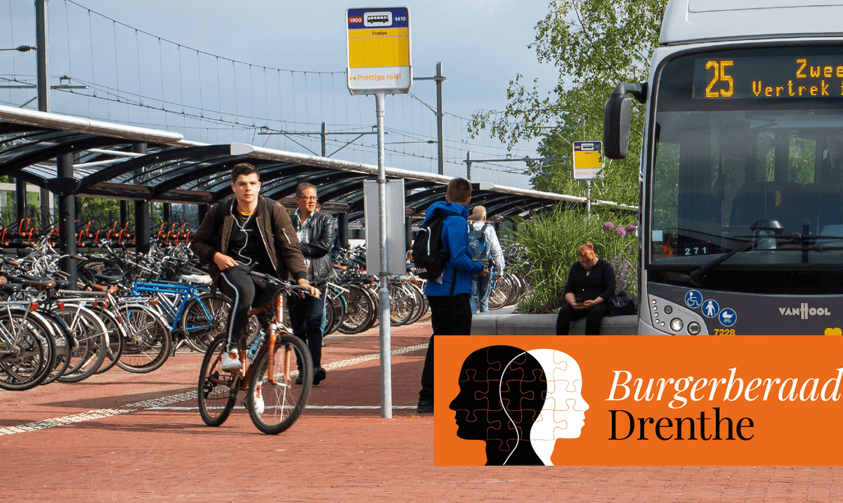 Geef je op voor het Burgerberaad Drenthe en kom naar één van de straatgesprekken