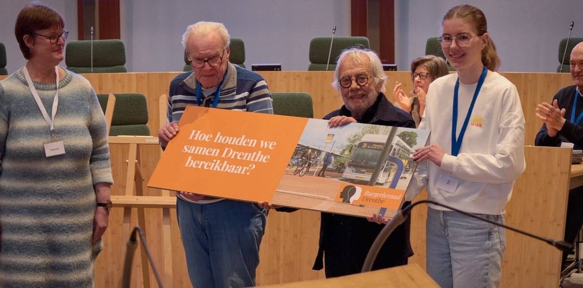 Burgerberaad Drenthe succesvol van start