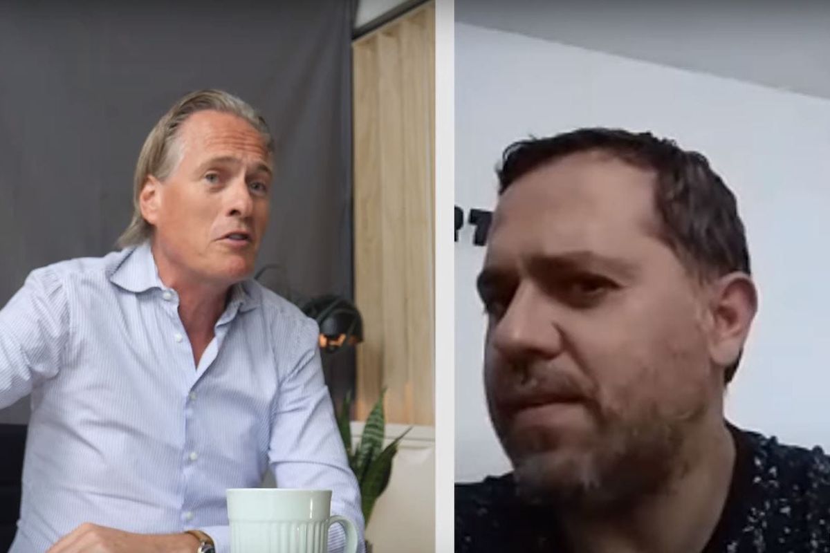 Jort Kelder belt bitcoin fraudeur: 'You've used my face!'