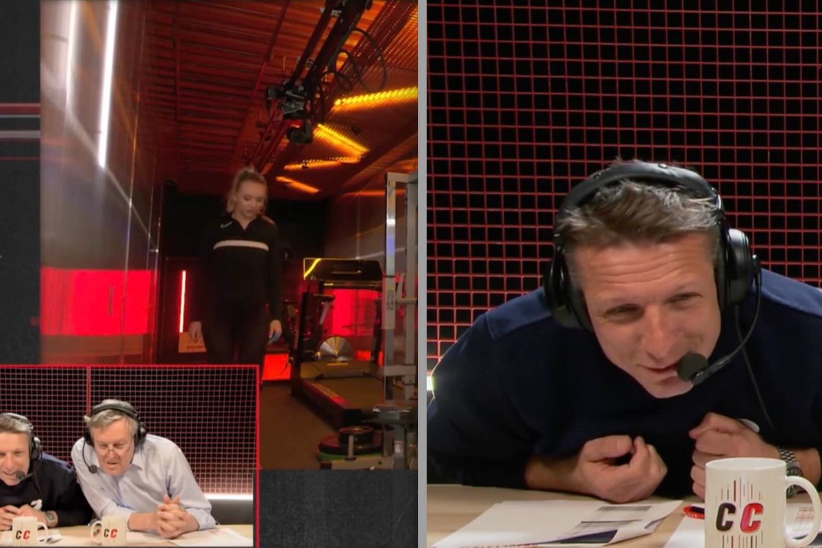 Amy Sonck deed stiekem mee in de Container Cup en papa Wesley reageert