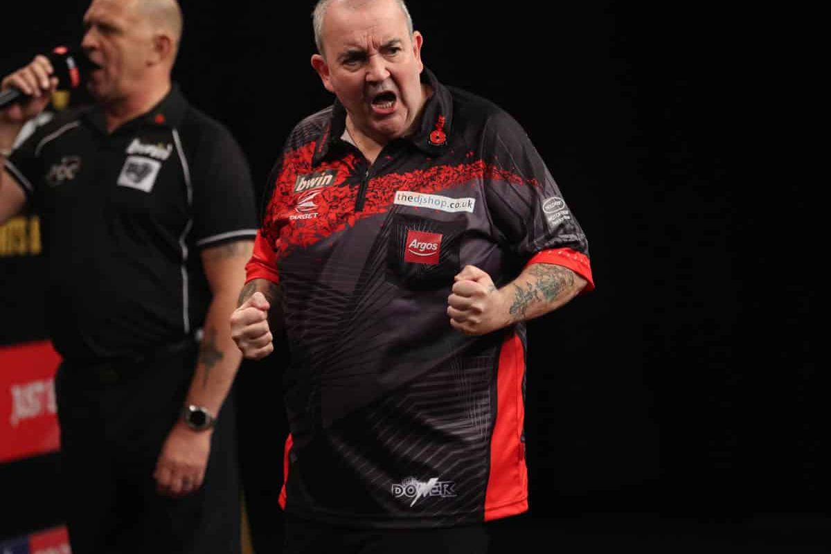 Grand Slam Of Darts welke naam zal toegevoegd worden op de Eric Bristow