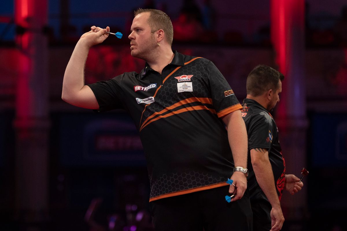 Speelschema European Darts Open met 4 NLers en 1 Belg