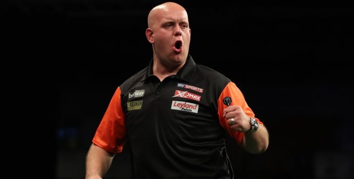 Maak kans op het Michael van Gerwen shirt van de World Cup of Darts 2023