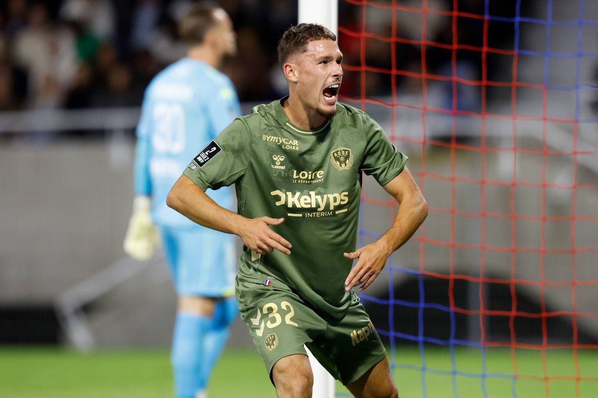 L2 : Stassin remet l'ASSE en tête du championnat