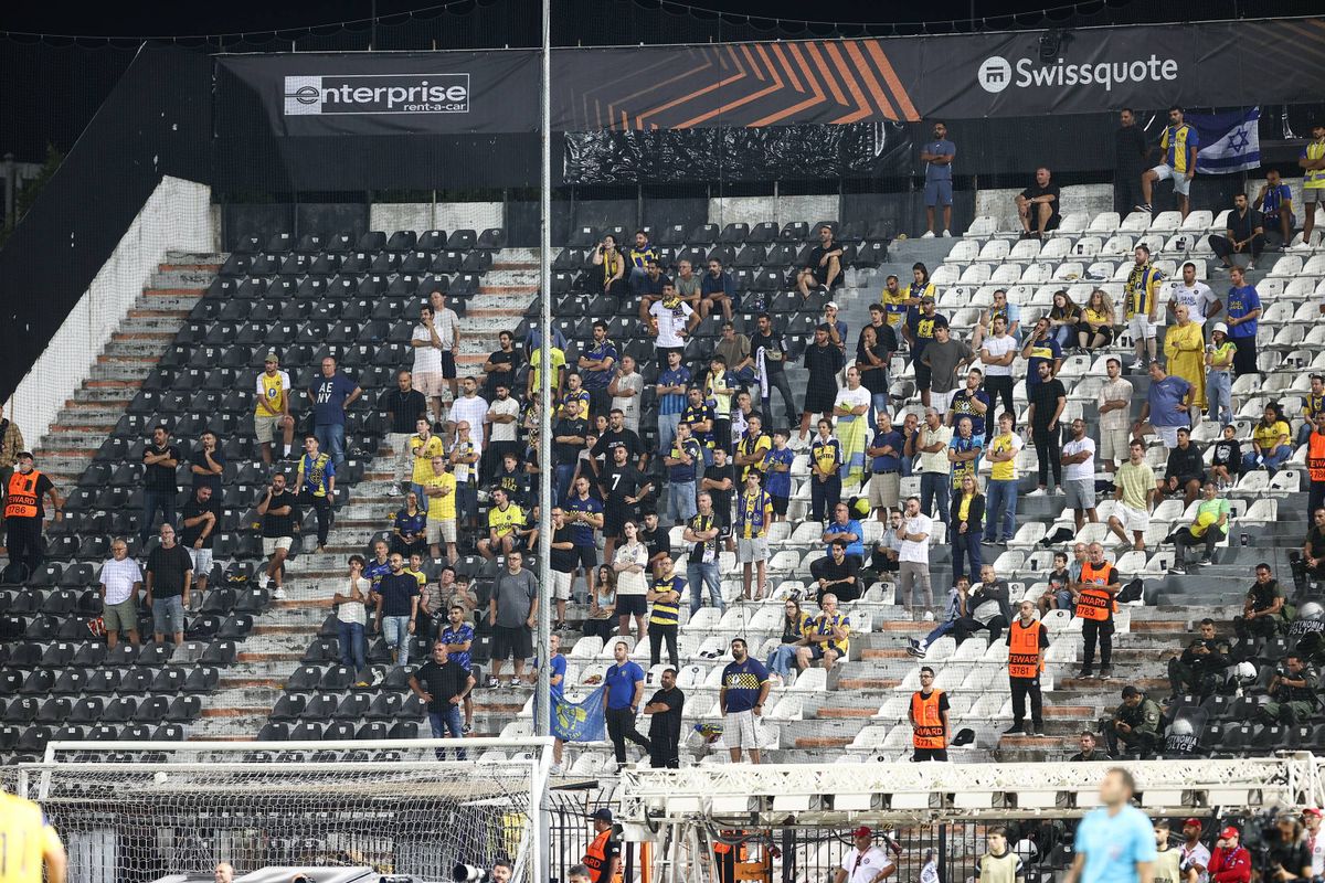 Les supporters israéliens interdits en Angleterre, c'est confirmé