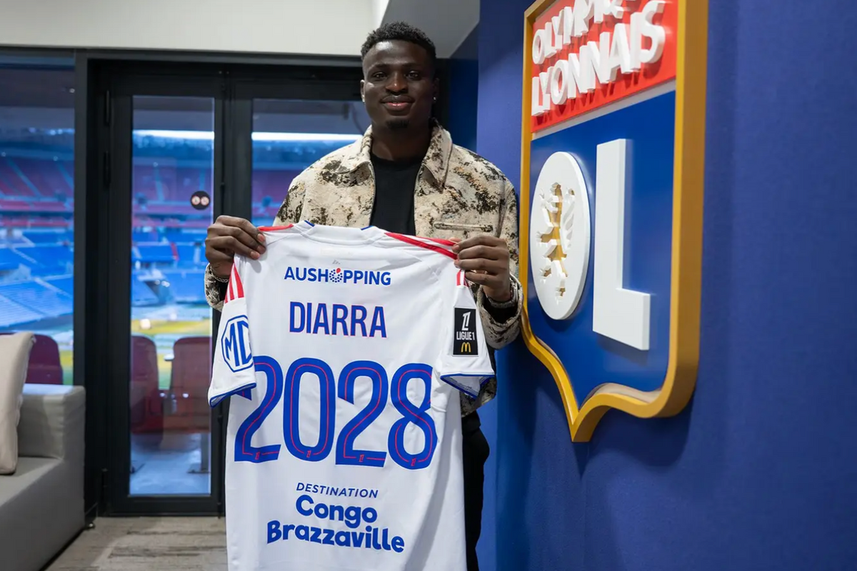 L'OL prolonge Diarra jusqu'en 2028