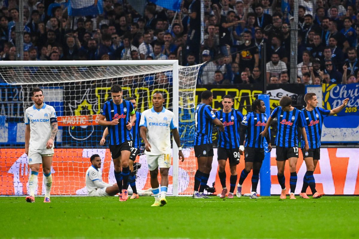 LdC : L'OM frustré par l'Atalanta...et l'arbitre