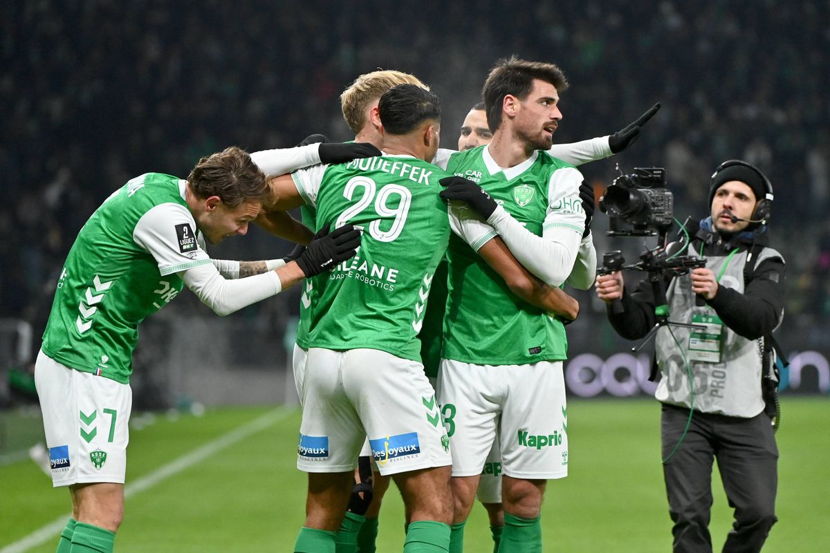 L2 : Saint-Etienne reprend la deuxième place