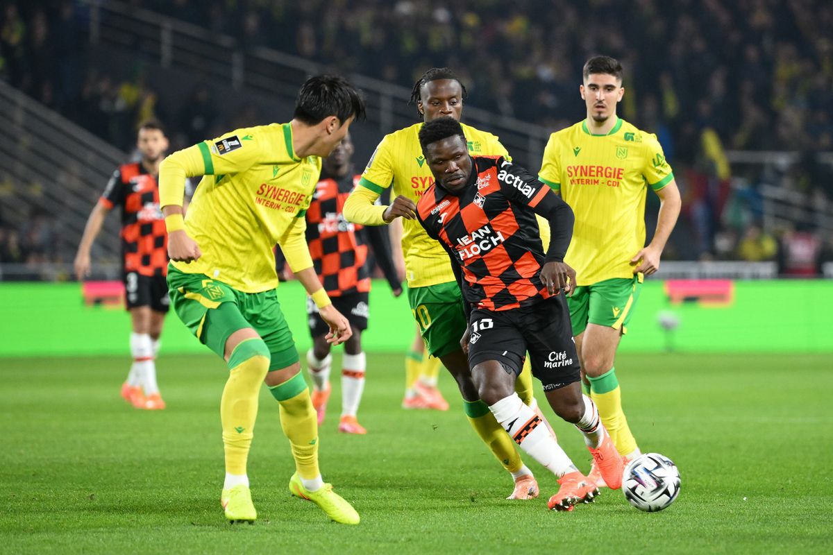 L1 : Nantes s'en sort in extremis face à Lorient