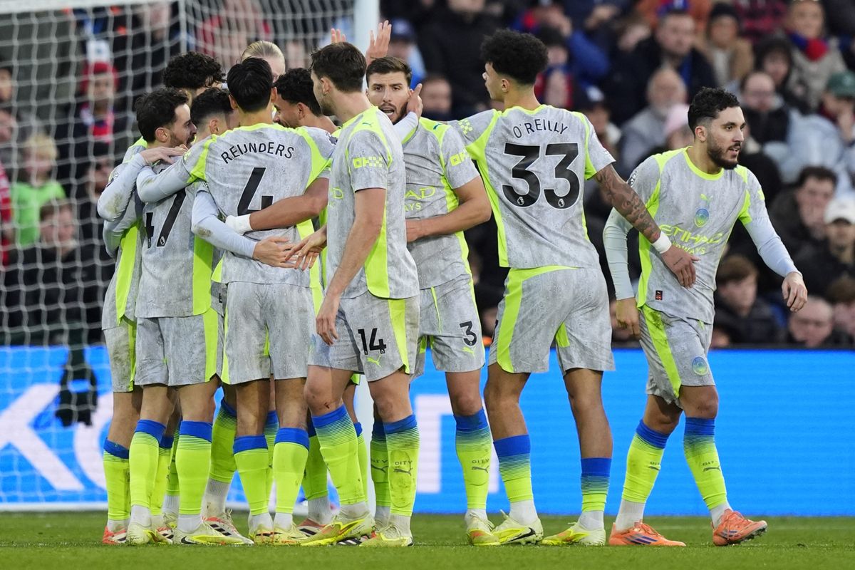 PL : Man City corrige Palace et remercie Haaland