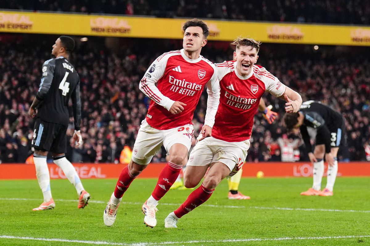 Ang : Arsenal stoppe brutalement la série d'Aston Villa