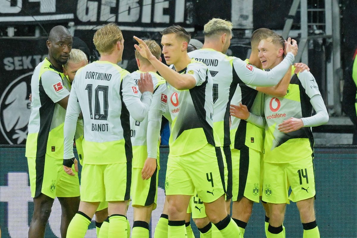 All : Dortmund arrache un nul fou à Francfort