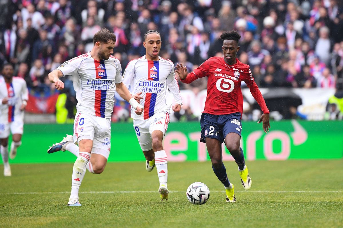 L1 : L'OL bat le LOSC et revient à hauteur de l'OM