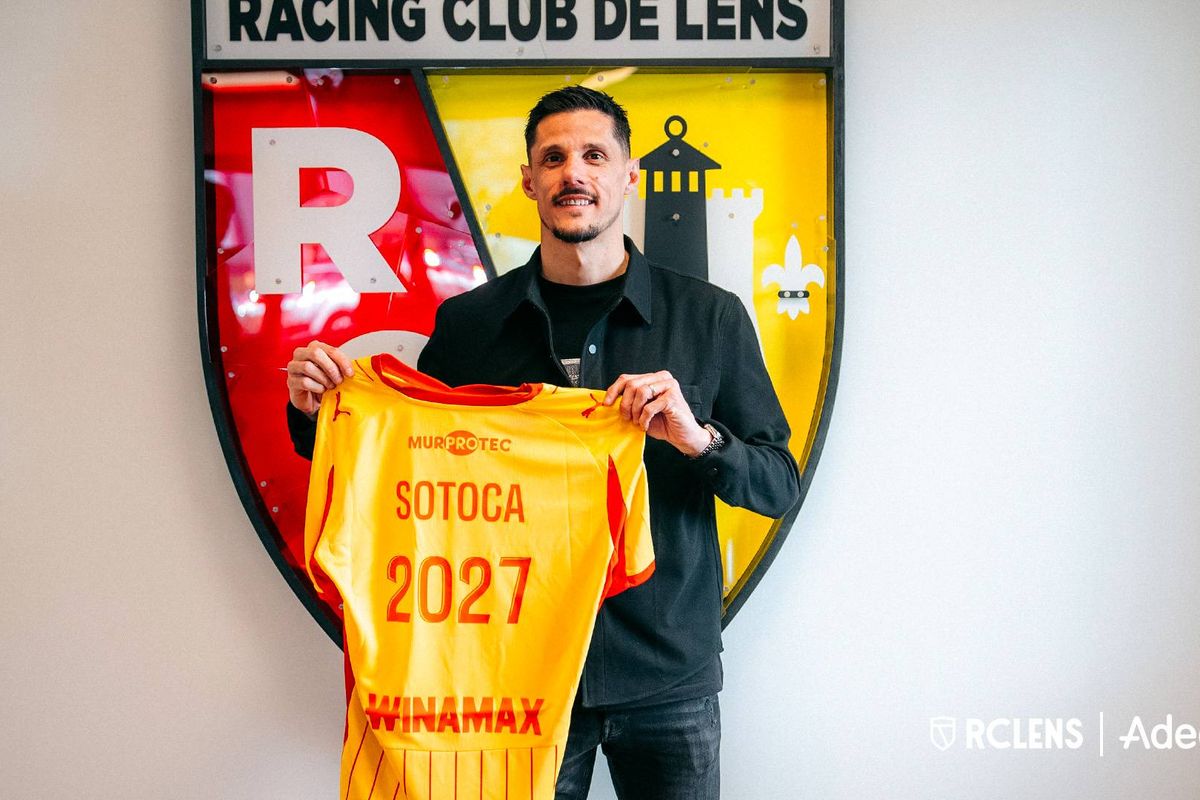 Lens prolonge le contrat de Florian Sotoca