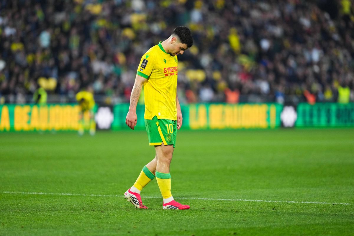 Nantes en Ligue 2, il est fou de joie
