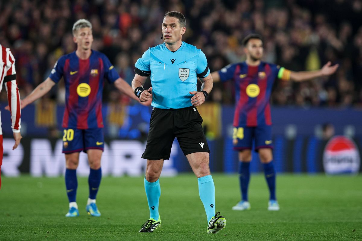 L'arbitre de Barça-Atlético viré par l'UEFA ?