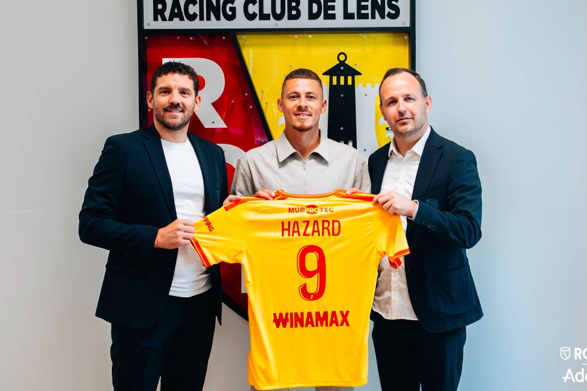 Thorgan Hazard signe au RC Lens jusqu'en 2028