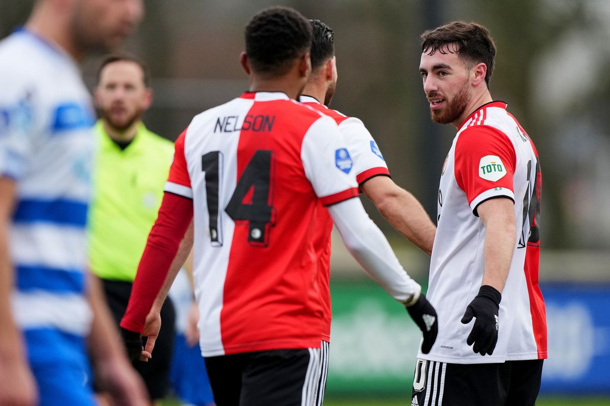 Kokcü scoort twee keer voor Feyenoord tegen PEC Zwolle