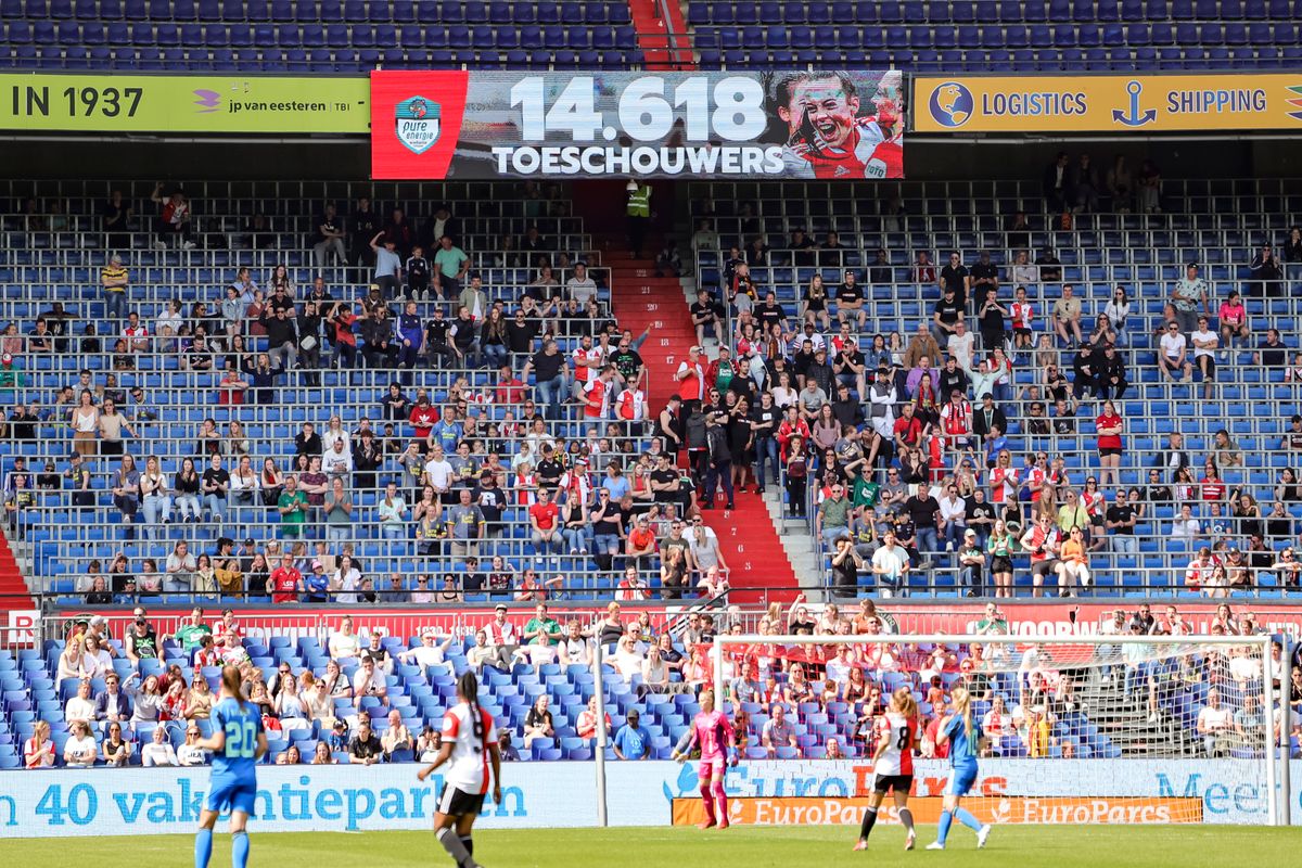 Feyenoord Vrouwen 1 verliezen Klassieker in De Kuip