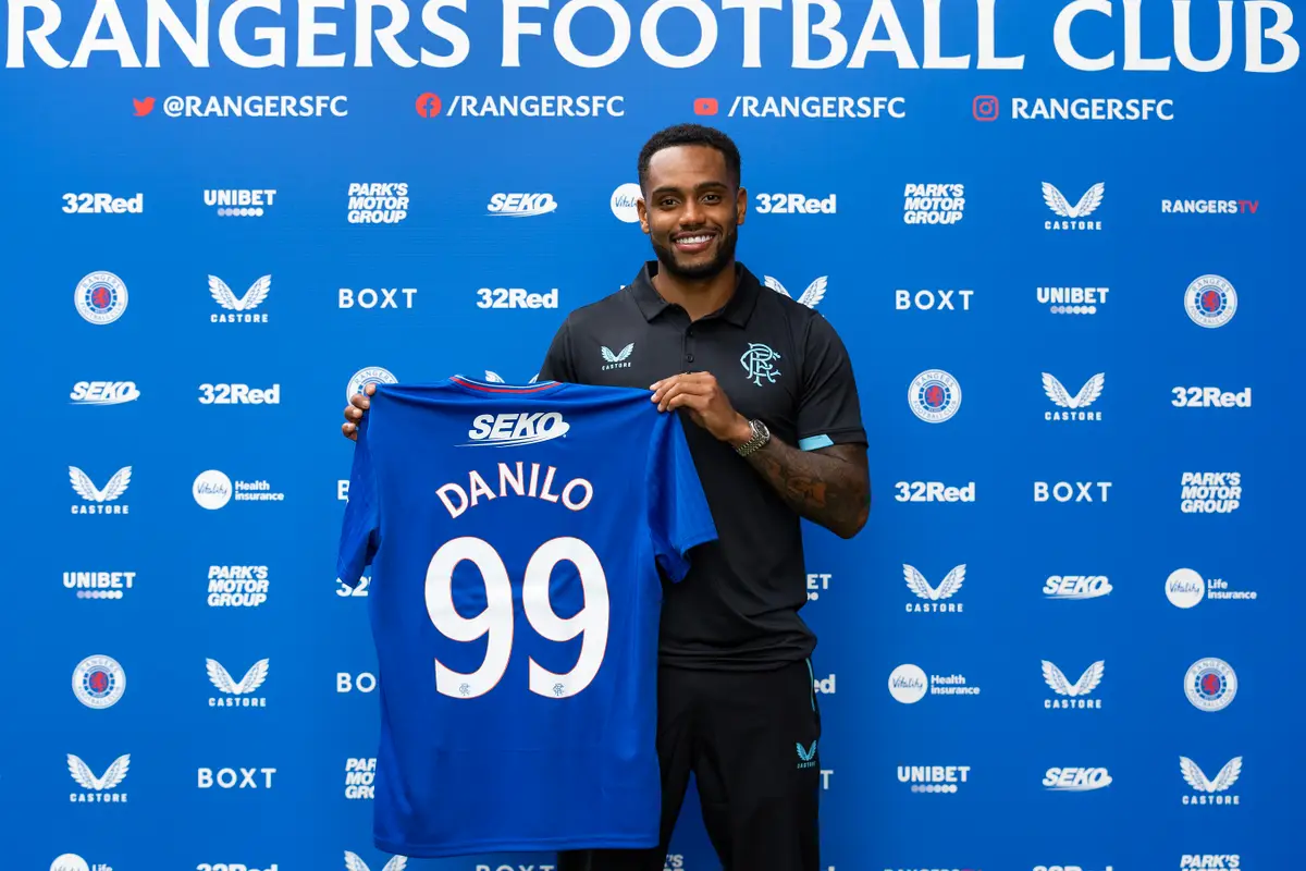 Officieel: Danilo maakt overstap naar Rangers FC | FR12.nl