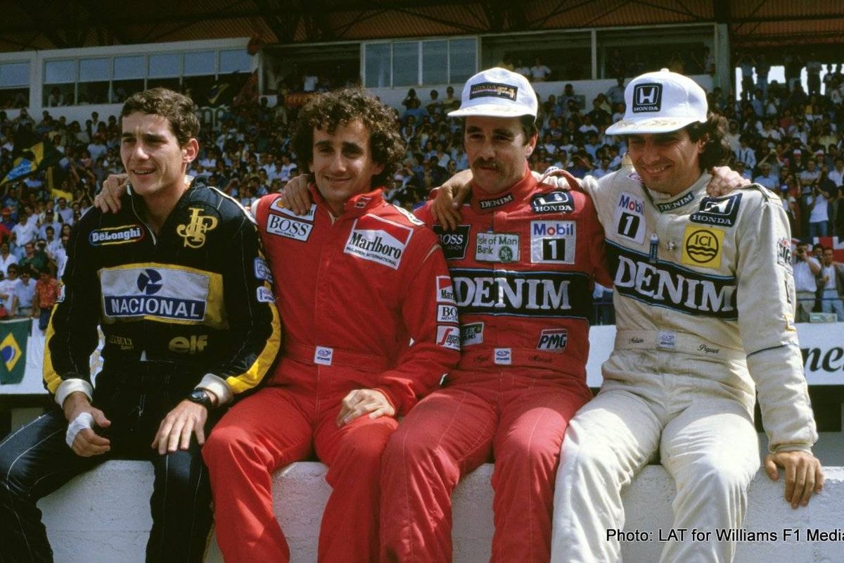 On this Day in Formula 1: Mansell seals Williams crown, Piastri crumbles in Baku