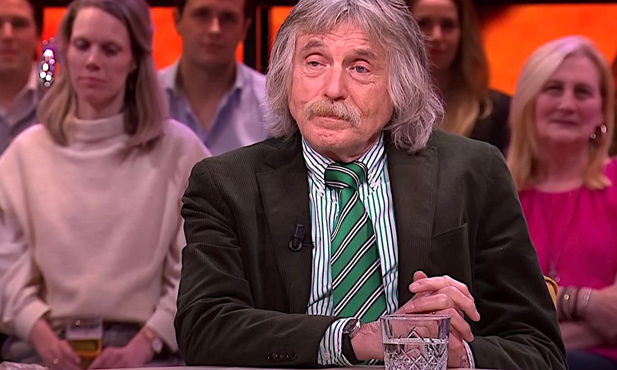 Zieke Johan Derksen laat niks meer van zich horen