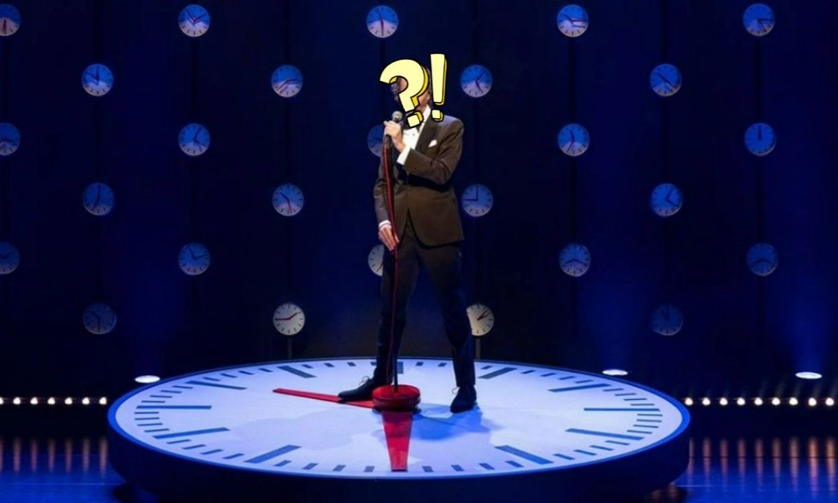 Deze onbekende moppentapper zien we dit jaar bij de oudejaarsconference