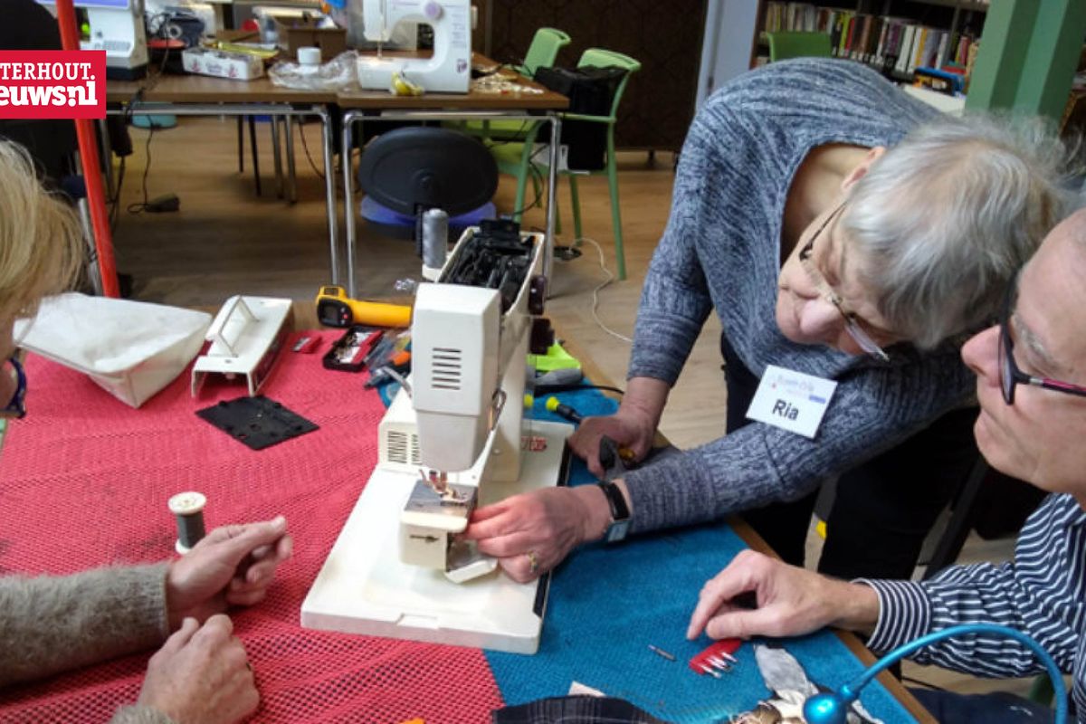 Repair Café redt kapotte spullen van de afvalberg