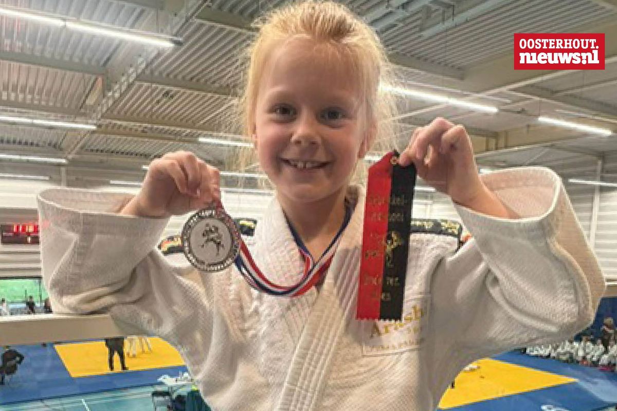 Judo zilver voor Verah Bongers op Sprokkeltoernooi