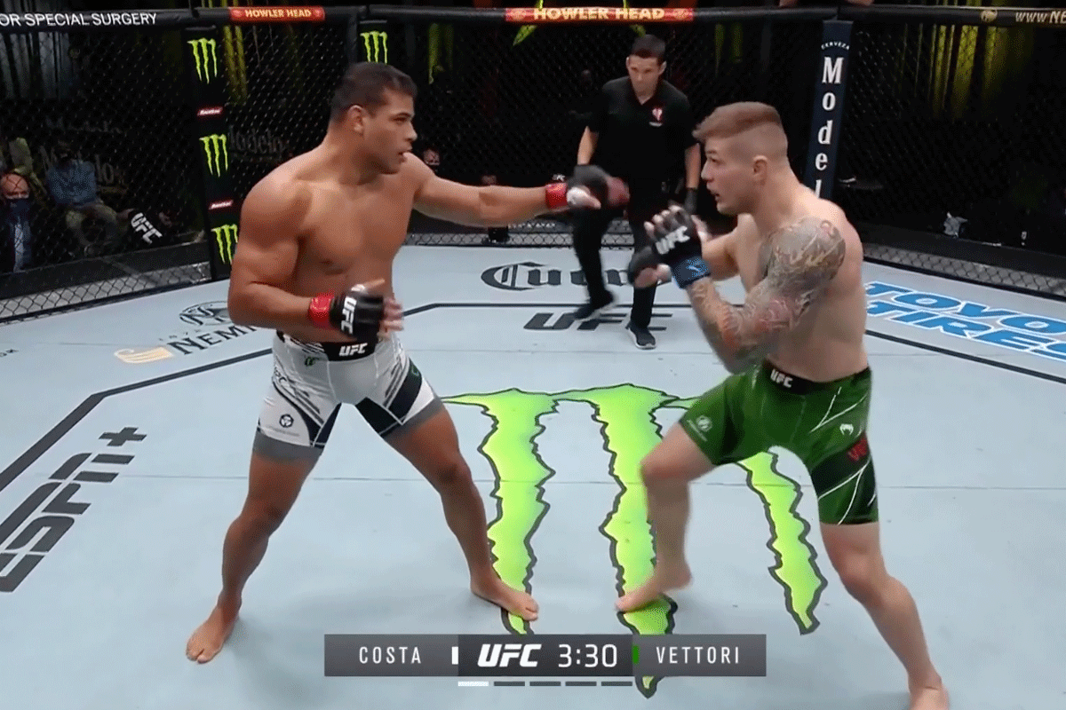 UFC gemist? Kijk hier Fight Night Costa vs. Vettori terug