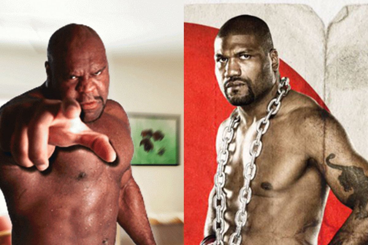 Vechtreus Bob Sapp en Rampage Jackson samen de ring in! Het wordt niet