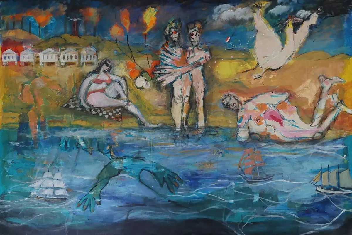 Expositie Annet van der Vlugt in Haventheater IJmuiden