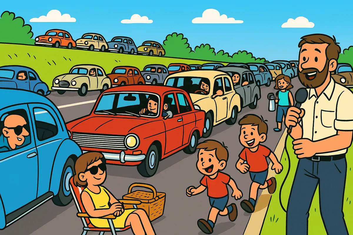 File: een dagelijkse traditie die begon op 1e Pinksterdag 1955 in Oudenrijn én Kennemerland