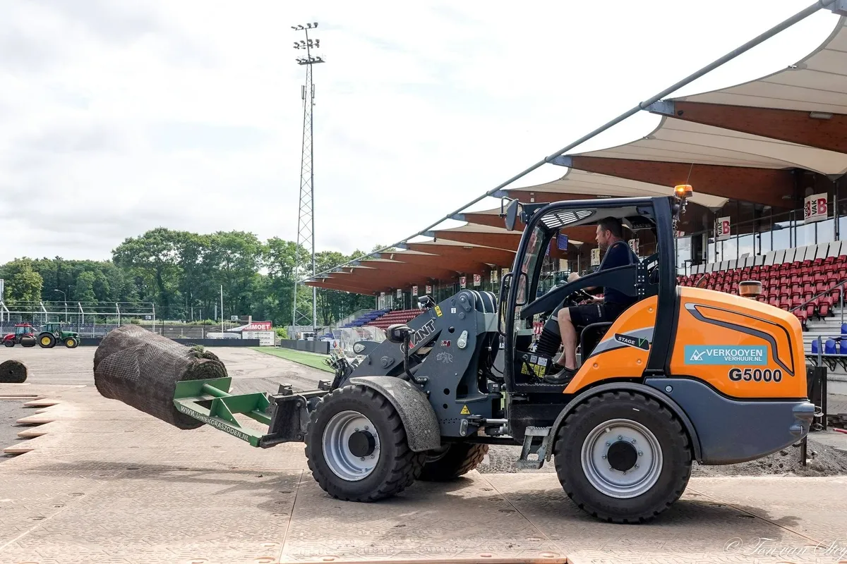 Telstar laat er gras over groeien